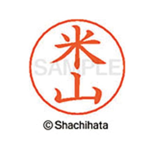 ネームペン用ネーム シルバー 既製 米山