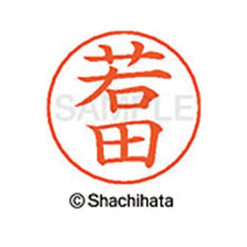 ネームペン用ネーム シルバー 既製 若田