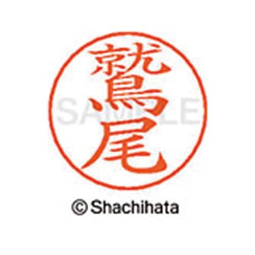 ネームペン用ネーム シルバー 既製 鷲尾