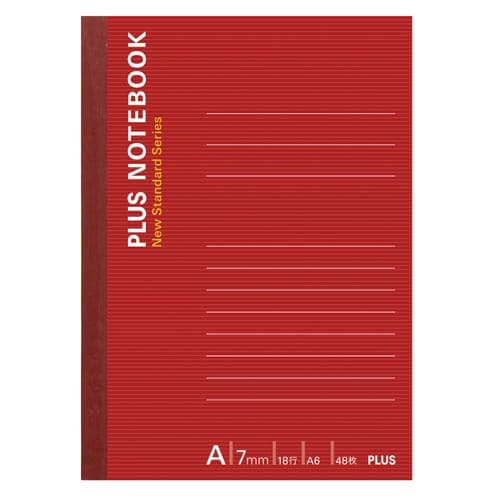 ノートブックA6 48枚A罫7mm18行×20