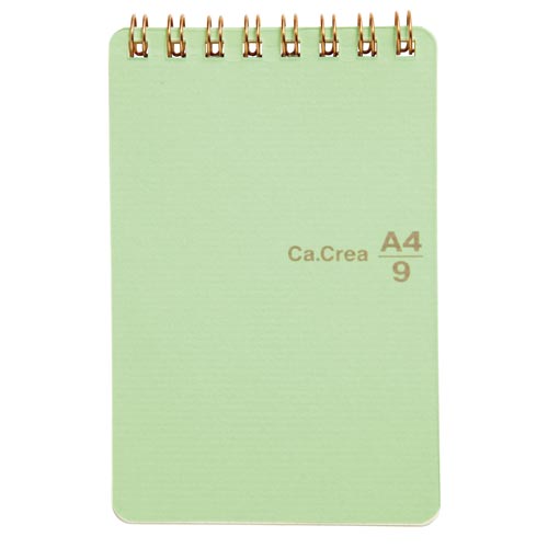 カクリエツインリングA4 1/9サイズあさみど×5