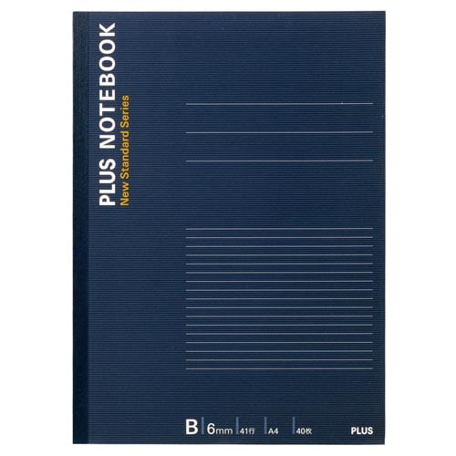 ノートブックA4 40枚B罫6mm41行×10