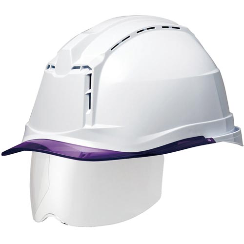 ヘルメット SC19PCLVSRA3α白/紫