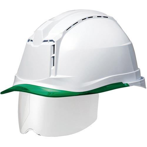 ヘルメット SC19PCLVSRA3α白/緑