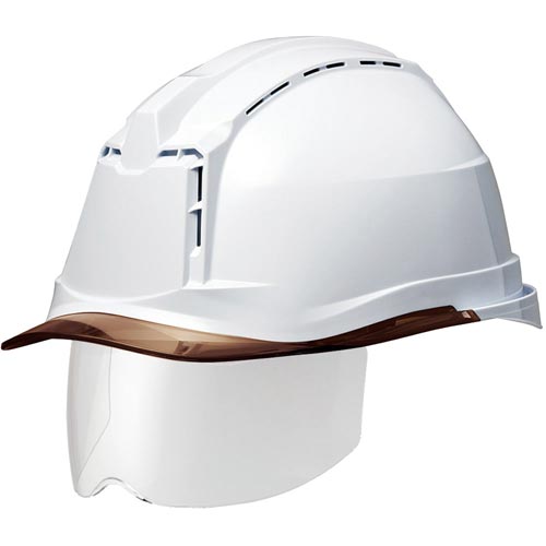 ヘルメット SC19PCLVSRA3α白/茶