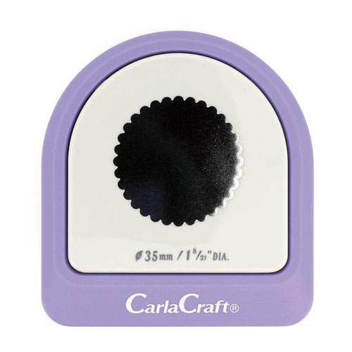 クラフトパンチ メガジャンボ スカロップ 35mm