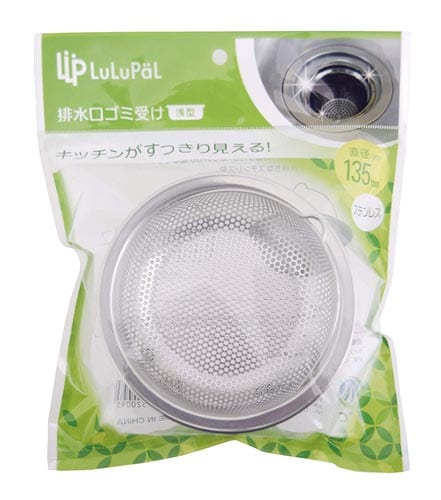 LuLuPaL ステンレス シンク用排水口ゴミ受け