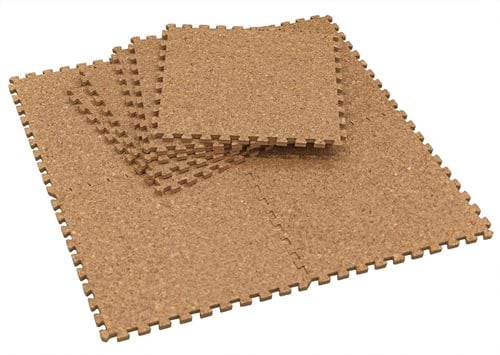 ジョイントコルクマット 8枚入セット(大粒)