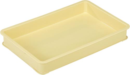 パンコンテナー 大型浅 アイボリー
