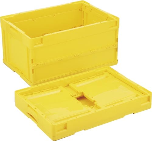 折りたたみコンテナー CB−S41NR イエロー