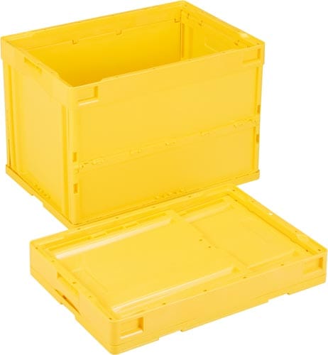 折りたたみコンテナー CB−S61NR イエロー
