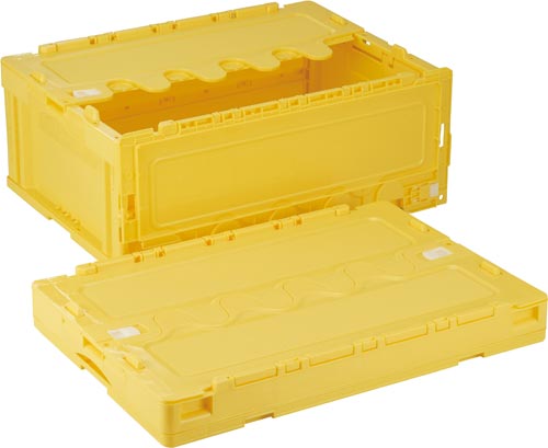 折りたたみコンテナー CF−S56NR イエロー