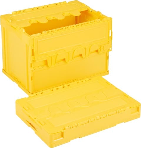 折りたたみコンテナー CF−S61NR イエロー