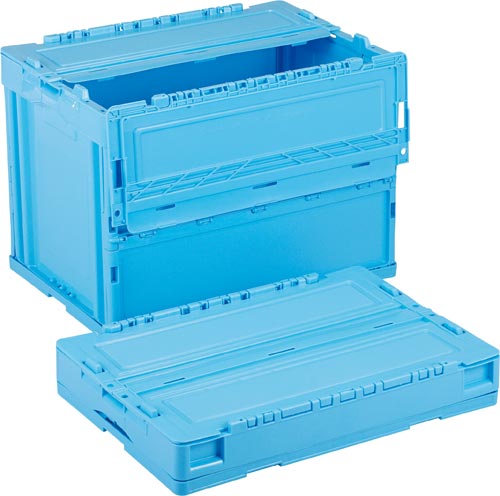 折りたたみコンテナー CS−S61NR ブルー