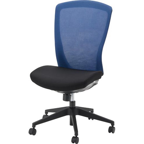 ラフィナートネット2チェア 肘なし ブルー