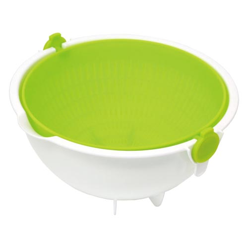 ざるホウル スピンホイール ラージ グリーン