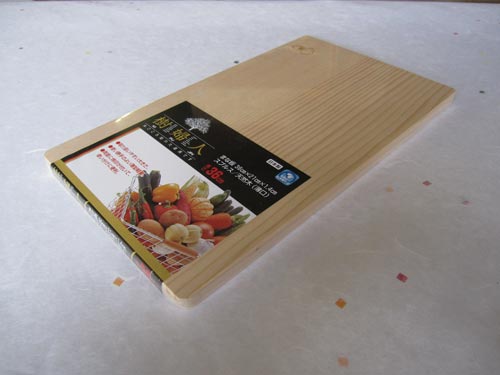 木婦人S 薄口 まな板 スモール 36X21