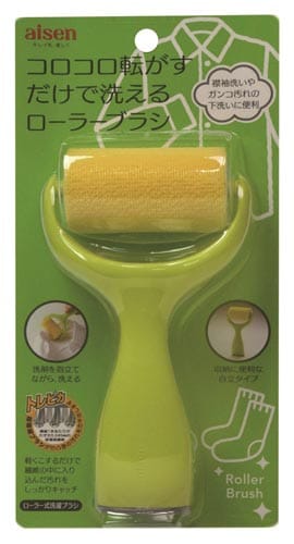 ローラー式洗濯ブラシ