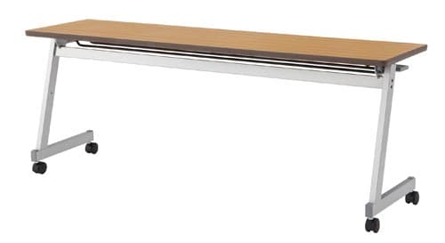 FTXテーブルZ脚1845チーク樹脂幕板なし