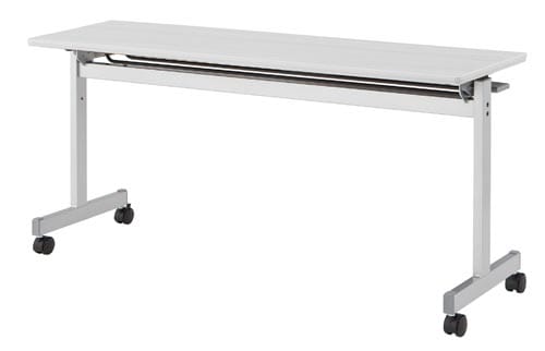 FTXテーブルT脚1545ライトグレー幕板なし