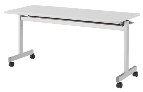 FTXテーブルT脚1560ライトグレー幕板なし