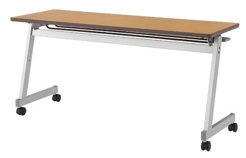 FTXテーブルZ脚1545チーク樹脂幕板なし