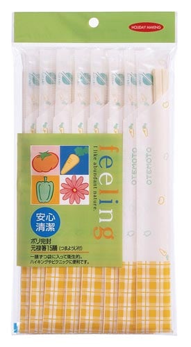 フィーリング ポリ完封箸 15膳