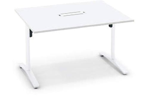 ビエナ角形配線付 幅1200奥行900 ホワイト