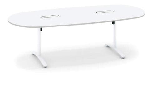 ビエナ楕円形配線付 幅2400 ホワイト