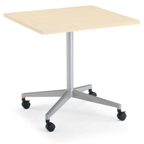 ジュート単柱脚 角形Sエッジ ホワイトナチュラルC