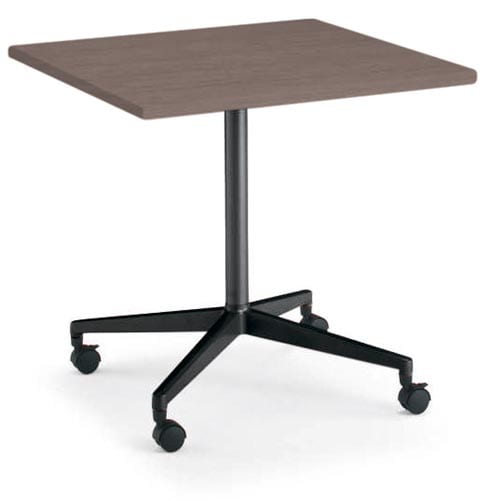 ジュート単柱脚 角形Sエッジ アッシュブラウン C