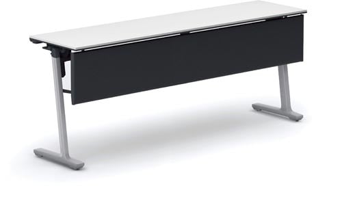 カームパネル棚付 幅1800奥行450 ホワイト