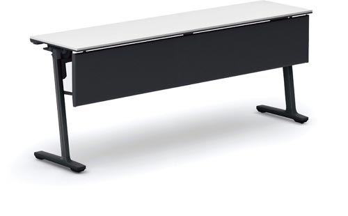 カームパネル棚付 幅1800奥行450 ホワイト