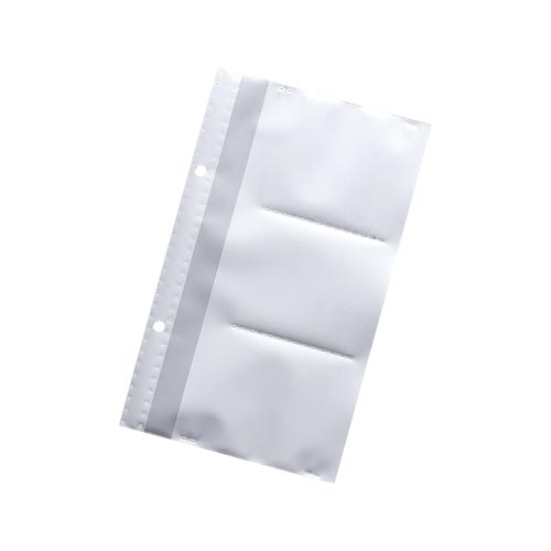 カードホルダーポケット 2穴 10枚