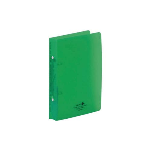 AQUADROPs リングファイル A5黄緑 3冊