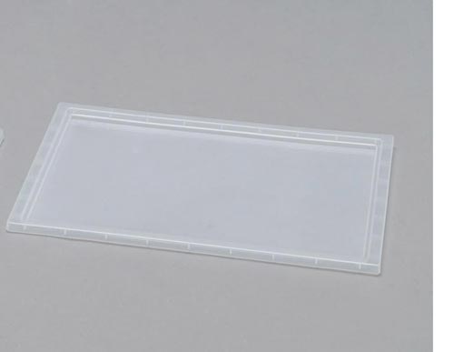 ハード折りたたみコンテナフタ クリア 4050