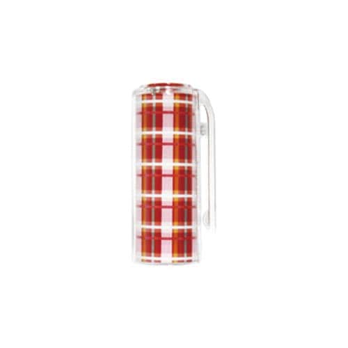 ネーム9着替パーツ クリップホルダー チェック柄赤