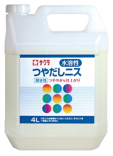 サクラつやだしニス 4L