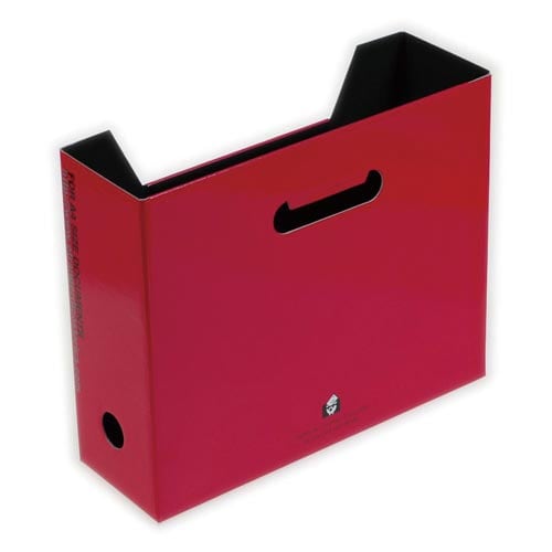 A4ファイルボックス SOLID ピンク 10冊