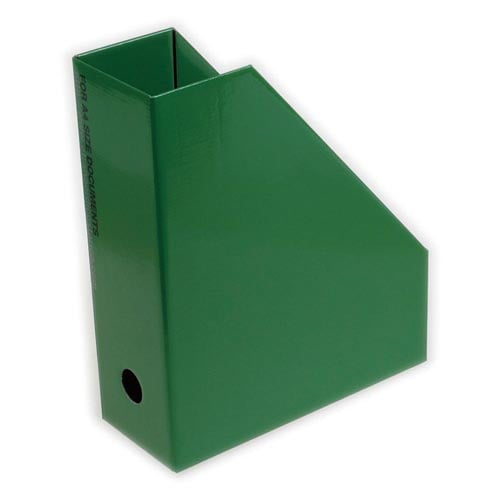 A4マガジンボックス SOLID グリーン 10冊