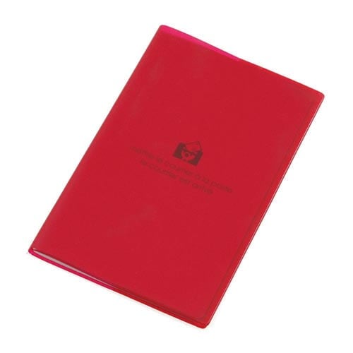 カバーメモ レッド 20冊