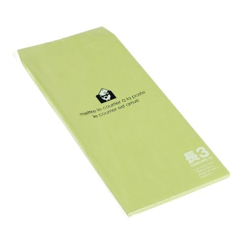 長3封筒 モエギ 15枚入×10