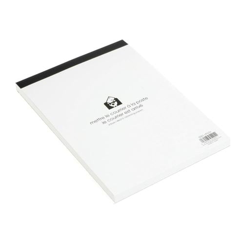 レターパッド ホワイト 100枚入×6