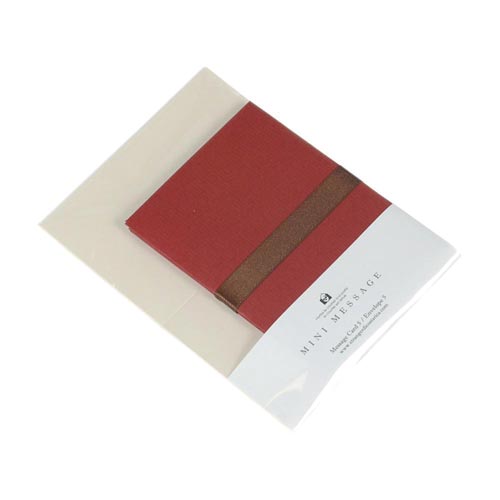 ミニメッセージセット Dレッド 15セット