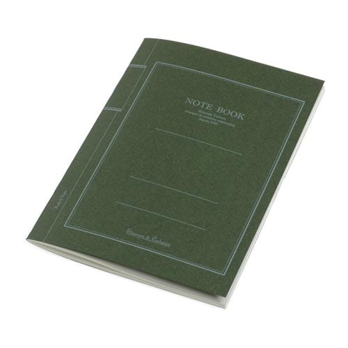 B6ノート(B罫) オリーブ 30冊