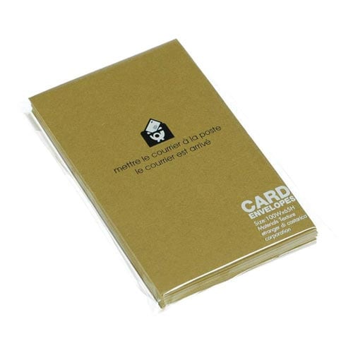 カード封筒 マスタード 10枚入×30