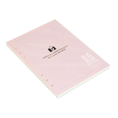 A5 6穴リフィルケイ Aパステル ×10