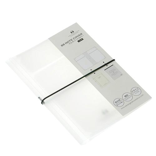 B6ノートカバー SOLID T.クリア 6冊