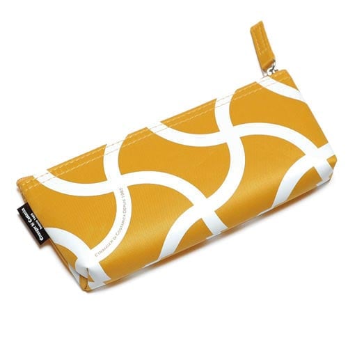 ペンケース(L)TEXTILE マスタード 3冊