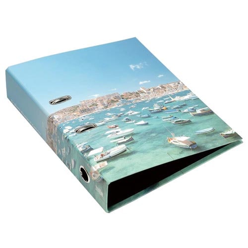 A4レバーファイル75 BLUE ポート 4冊